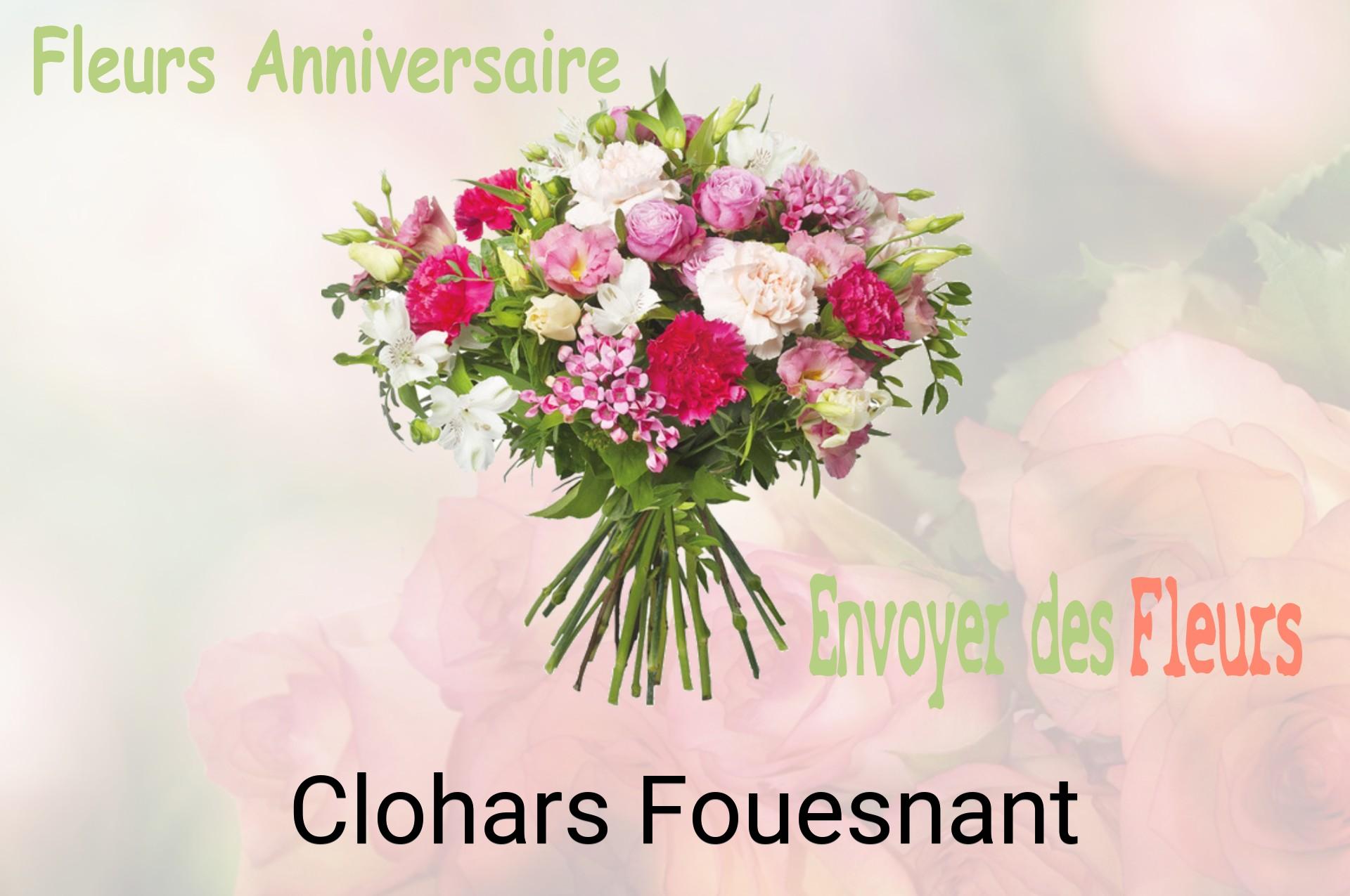 Bouquet de fleurs d’anniversaire livré à Clohars-Fouesnant